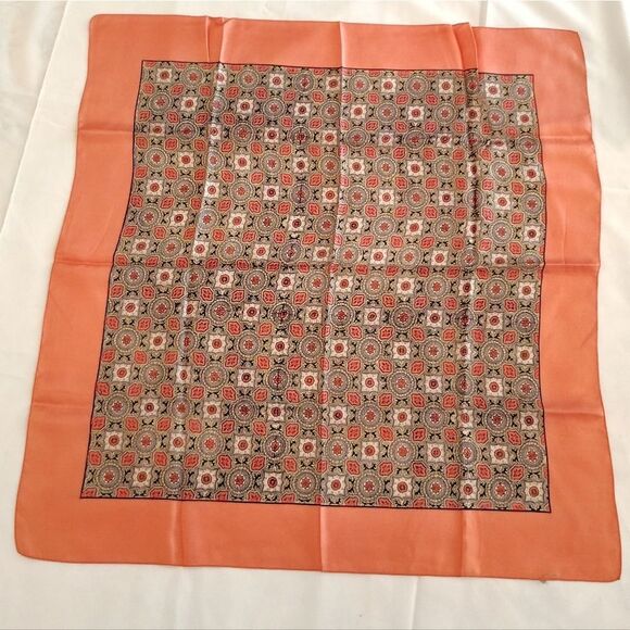 Liberty of London Vintage Silk Scarf Vibrant - Picture 12 of 12